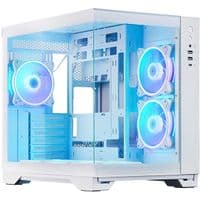 Корпус Chieftec VISIO GM-30W-TG-OP ATX, без блока питания, белый