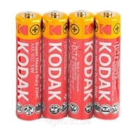 Батарейка сольова KODAK Super Heavy Duty R3, ААА, 4шт у shrinkі, ціна за shrink