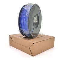 Пластик для 3D-принтера PLA+ 1.75 мм. Котушка 200/65 мм. 1кг. Температура печати: 200-230С. Цвет: темно синий