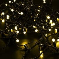 Гірлянда Voltronic Діод Yelow 160 LED, 20 м., чорна (Linhai-160LED-20mY)
