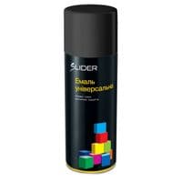 Аэрозольная краска для автомобиля SLIDER 9005 черная МАТ, 400мл (000001039)