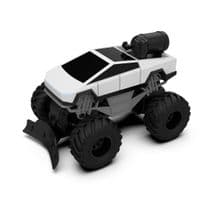 Радиоуправляемая игрушка KS Drive Spray Car – Cyber Ride (белый, 1:24, выхлопная пара) (SL-6076RH)