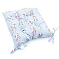 Подушка на стул MirSon Бязь Принт 17-0527 Bunnies 50х50 см (2200006276838)