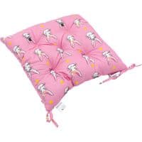 Подушка на стул MirSon Бязь Принт 17-0528 Bunnies pink 50х50 см (2200006276852)