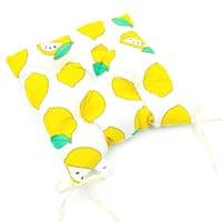 Подушка на стул MirSon Бязь Принт 17-0531 Striped Lemon 40х50 см (2200006276883)