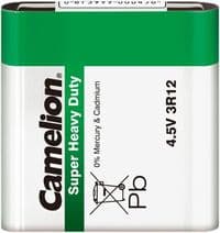 Батарейка 3R12 4.5V Super Heavy Duty Zinc-carbon * 1 Camelion (3R12-SP1G)