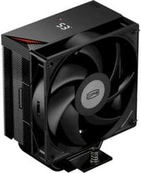 Кулер для процесора PcCooler RT400 Digital, Black, алюміній/мідь, 1x120 мм, для Intel 1851/1700/1200/115x, AMD AM5/AM4, цифровий LED екран, висота 152 мм, до 235 Вт (RT400-BKNWYL-GL)