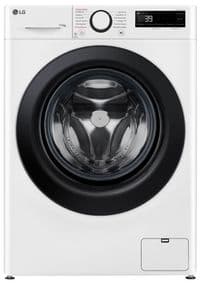 Пральна машина LG фронтальна, 11кг, 1400, A, 57см, дисплей, пара, інвертор, білий