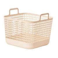 Корзина для хранения Ardesto 39x37x34.5см, 34л, пластик PP, бежевый