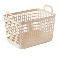 Корзина для хранения Ardesto 33x22.5x25.2см, 12.5л, пластик PP, бежевый
