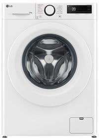 Пральна машина LG фронтальна, 10кг, 1400, A, 57см, дисплей, пара, інвертор, білий