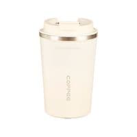 Термокружка Merlion 380 мл, біла (Termo-304-380Wh)