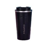 Термокружка Merlion MugCoffe 500 мл с откидной крышкой, черная (MugCoffe-500Black)