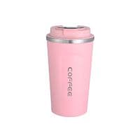Термокружка Merlion MugCoffe 500 мл с откидной крышкой, розовая (MugCoffe-500Pink)