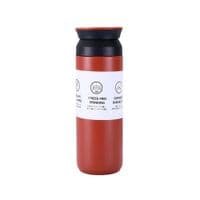 Термос Merlion Travel Tumbler 500 мл, двойная крышка с ручкой, красный (SUS304-500Red)