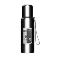 Термос Merlion с ситечком и чашкой 2 л, черный (ZK-127-2000Black)