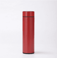 Термос Merlion с ситечком 0,5л, красный (SUS-304R-500)