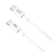 Кабель передачи данных USB-C - USB-C 2,0 м 100 Вт белый XO (CB-Q100-2CC)