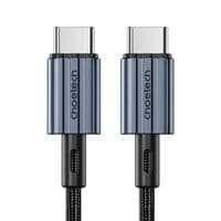 Кабель передачи данных USB-C - USB-C 2,0 м PD60W черный Choetech (6932112105035)