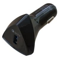 Зарядное устройство для Patron USB QC3.0 3A black (PN-QC3-CAR-B)
