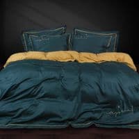 Постельное белье MirSon Сатин Imperial Satin Messina 2 x 160 x 220 семейный Евро (2200007179121)