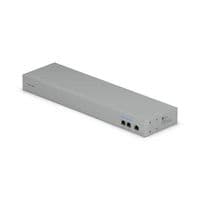 Комутатор WAN Ubiquiti USW-WAN-RJ45-EU 10 GbE, що з'єднує два шлюзи UniFi високої доступності в тіньовому режимі з одним інтернет-провайдером.
