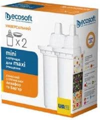 Картридж для фильтра кувшина Ecosoft Универсальный для фильтров-кувшинов 2 шт (4820056802597)