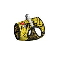 Шлей для собак WAUDOG Clothes мягкий с QR адресником "Бэтмен эскиз" S1 (227-1081)