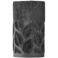 Рушник SOHO 30*50 бавовна 100% Leaves Dark Gray