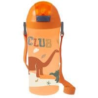 Пляшка д/води пл. HEREVIN Dino 0.6 л з труб. д/спорту (161811-066)