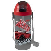 Пляшка д/води пл. HEREVIN Speed Racer 0.6 л з труб. д/спорту (161811-002)