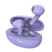 Наушники TWS Trust Yavi Earphones BT 5.3, ENC, SBC, Mic, Фиолетовый