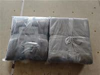 Плед Ardesto Flannel 200х220см, 100% поліестер, сірий світлий