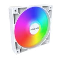 Набор из трех вентиляторов для корпуса 120MM GF120 V2 ARGB PWM 3I1(W) MONTECH