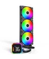 Система охолодження для комп'ютерного процесора MULTI SOCKET BLACK HYPERFLOW DIGITAL 360 MONTECH