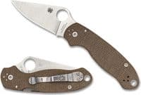 Нож Spyderco Para 3 CPM Cru-Wear Micarta Brown (C223MPCW)