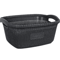 Корзина д/білизни VIOLET HOUSE 1003 Виолетта ANTHRACITE б/кр. 28 л (1003 Виолетта ANTHRACITE б/кр. 28 л)