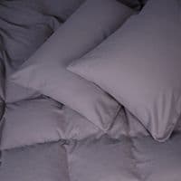 Постельное белье MirSon 001 Ash grey Фланель 2x143x210 Семейный (2200009648144)