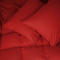 Постельное белье MirSon 009 Red Фланель 160х220 Полуторный Евро (2200009651625)