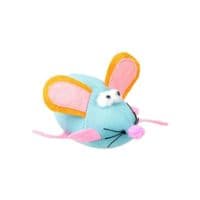 Игрушка для кошек Hippie Pet Вибрирующая мышка синяя 11 см (HIPCT19019)