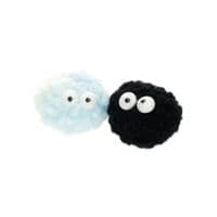 Игрушка для кошек Hippie Pet Мячики мягкие разноцветные 5 см 2 шт (HIPCT2401020)