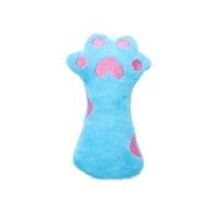 Игрушка для кошек Hippie Pet Лапка синяя 10.5 см (HIPCT2304053B)