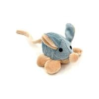 Игрушка для кошек Hippie Pet Мышка серо-бежевая 8 см (HIPCT2304066)
