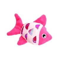 Игрушка для кошек Hippie Pet Рыбка розовая 11.5 см (HIPCT21035RO)