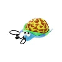 Игрушка для кошек Hippie Pet Ракушка с веревкой синяя 10 см (HIPCT2304010)