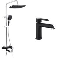 Душевой гарнитур Kroner Essen-SCH063 + смеситель Essen-SCH010 (CVS30210)