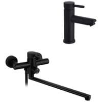 Смеситель Kroner Edelstahl Klassisch-SCH070 + смеситель Edelstahl Klassisch-SCH010 (CVS30149)