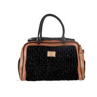 Переноска для животных MISOKO&CO 45x20x30 см черно-коричневая (YIWUMSK70152)
