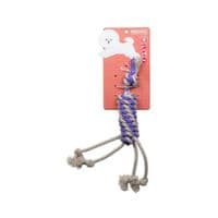 Игрушка для собак MISOKO&CO Веревка с фиолетовой лентой 33 см (MSKAKDT5905-V)