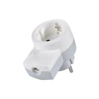Вилка LEGRAND з Гніздом 2к+З, 16A (050462)